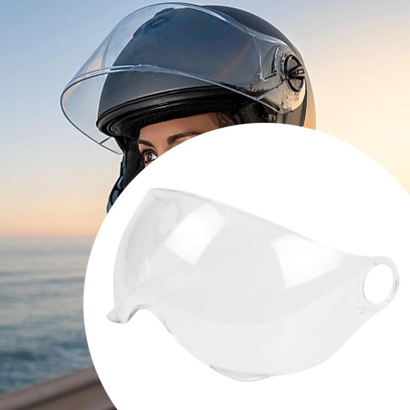 Visière de casque de moto, installation facile, anti-vent, anti-rayures, de qualité supérieure