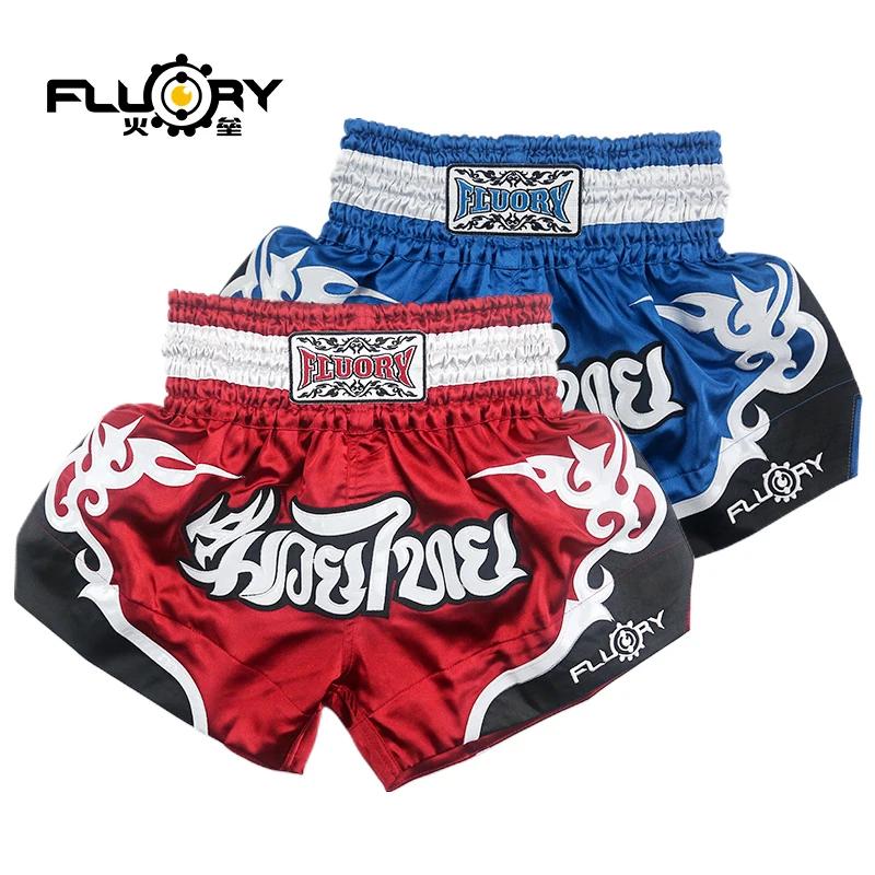 Shorts de boxe thaï Fairtex pour hommes femmes enfants shorts broderie entraînement compétition boxe thaïlandaise MMA arts martiaux libertés de mouvement matières respirantes elastique ajustable corsage de serrage