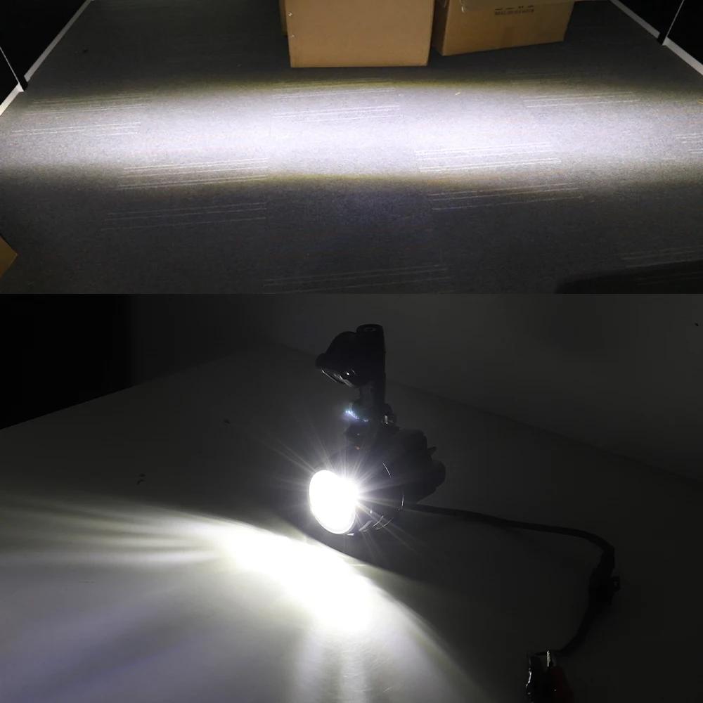 Feux auxiliaires LED antibrouillard pour moto universelle R1200GS F800GS K1600