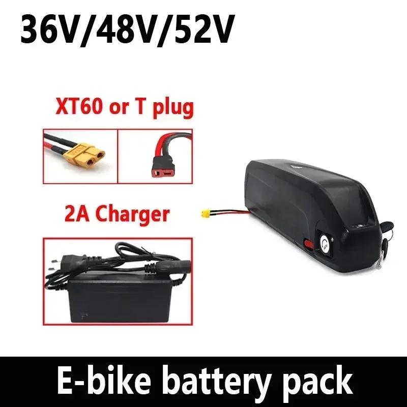 + pour moteur vélo de montagne électrique 36V 48V 52V batterie Hailong 20Ah 30Ah avec BMS