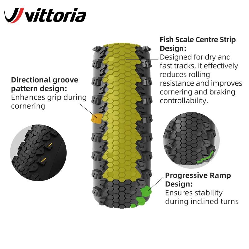 Pneu de vélo de route sans chambre à air Vittoria 700x33C/37C/40C TERRENO DRY Gravel Endurance 120TPI pour le cyclisme longue distance