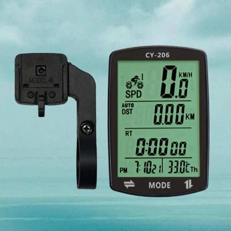 Compteur de vitesse GPS pour vélo, ordinateur de vélo, compteur de vitesse GPS étanche, odomètre de vélo 2,4 pouces ▪