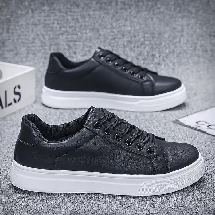 Chaussures décontractées mocassins baskets en cuir britannique chaussures plates chaussures classiqu