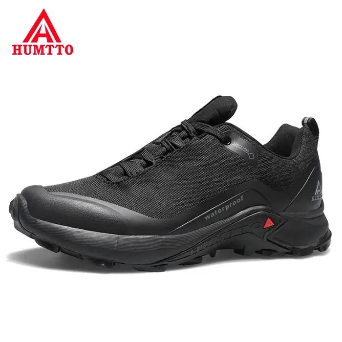Chaussures randonnée imperméables HUMTTO pour hommes - Baskets marche escalade trekking sport bottes