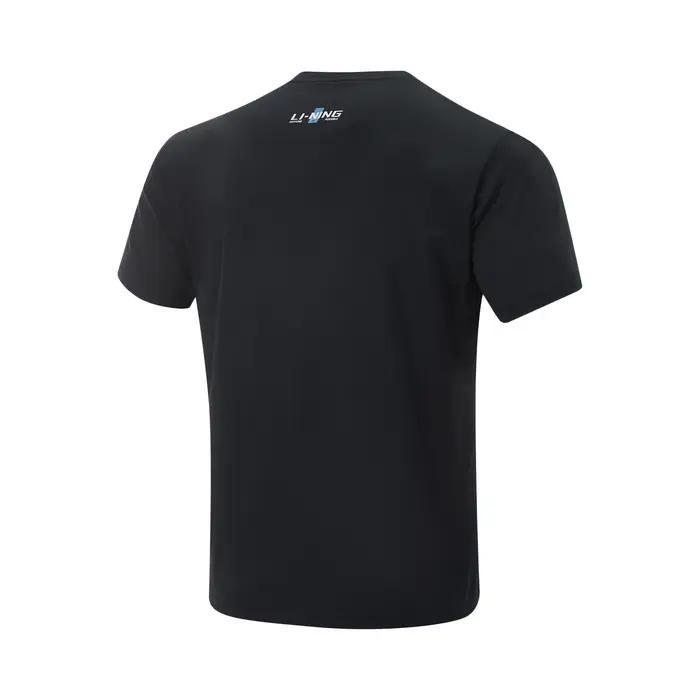 Li-ning T-shirt d'entraînement pour hommes AT DRY ULTRA 90% Polyester 10% élasthanne coupe régulière