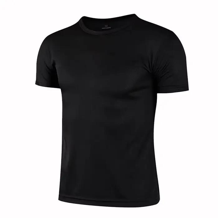 Chemise course football compression 2025 - T-shirt sport séchage rapide fitness gym homme jogging