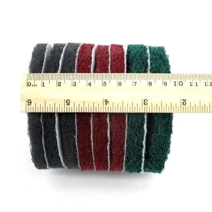Tampon à Récurer en Nylon pour le Polissage des Métaux, 1, 2, 3, 4, 5, 6,7 Pouces, 5 Pièces