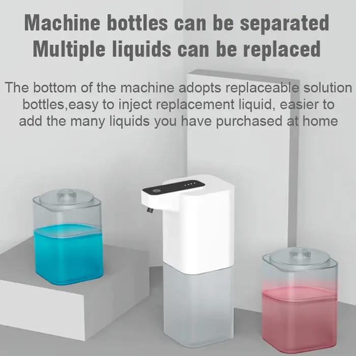 Distributeur automatique de savon liquide, capteur infrarouge sans contact, mains libres, Machine à