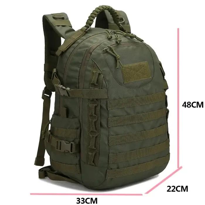 Sac à dos tactique 35L, sac de sport de Camping en plein air, chasse, dos souple, grande capacité