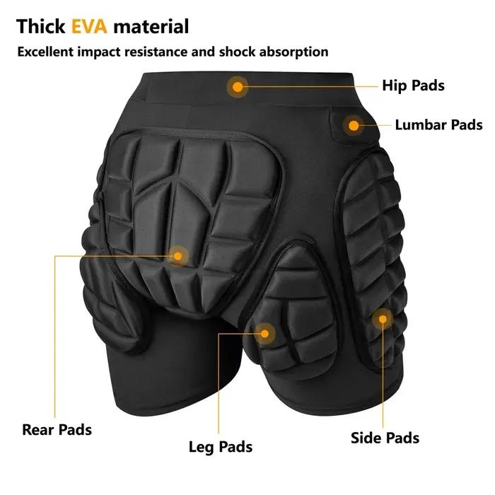 Nouveaux shorts de Ski patinage hanche protecteur Ski Snowboard Shorts équipement de protection Spor