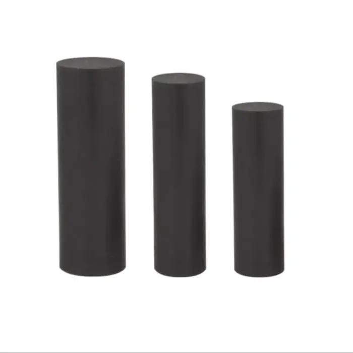 Barre résistante à l'usure de tiges en nylon pur PA6 pour l'usinage du diamètre noir 3mm à 300mm