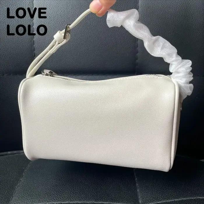 2025 nouveau luxe 90s porte-stylo sac véritable peau de vache souple et daim Mini sac à bandoulière