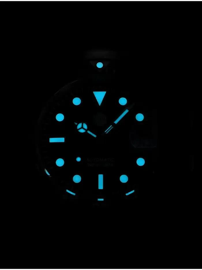 San Martin – montre de plongée Water Ghost pour hommes, Version améliorée, 40mm, luxe, automatique,