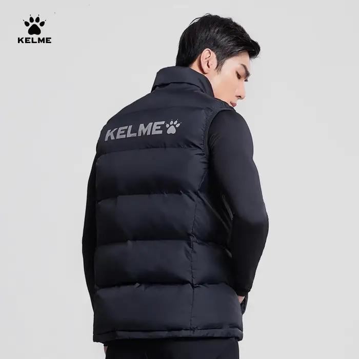Veste coupe-vent imperméable homme KELME - Manteau sport hiver léger training extérieur col montant