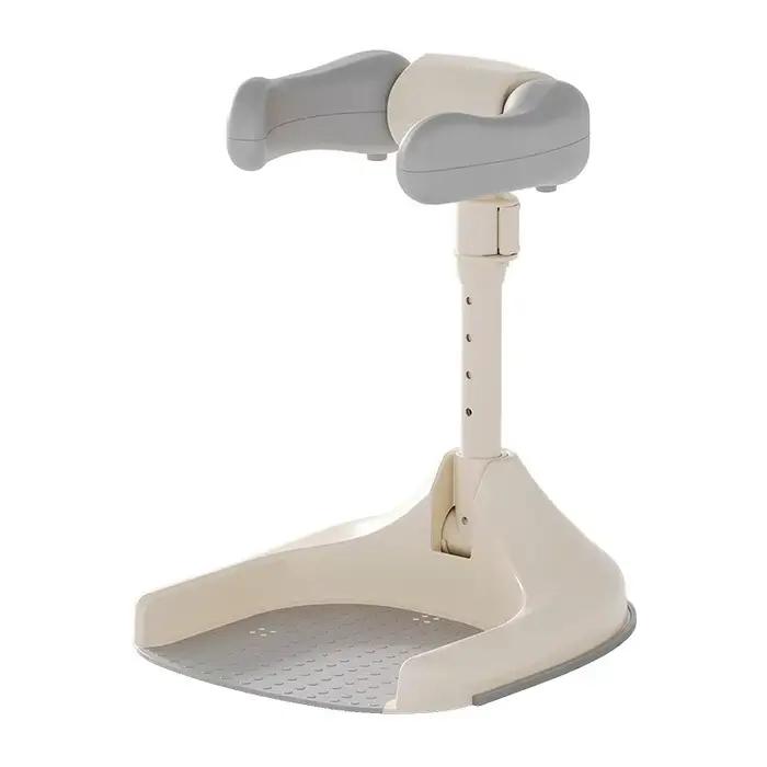 Support de bain réglable pour bébé, pliable pour le rangement, coussinets de pieds antidérapants, fo