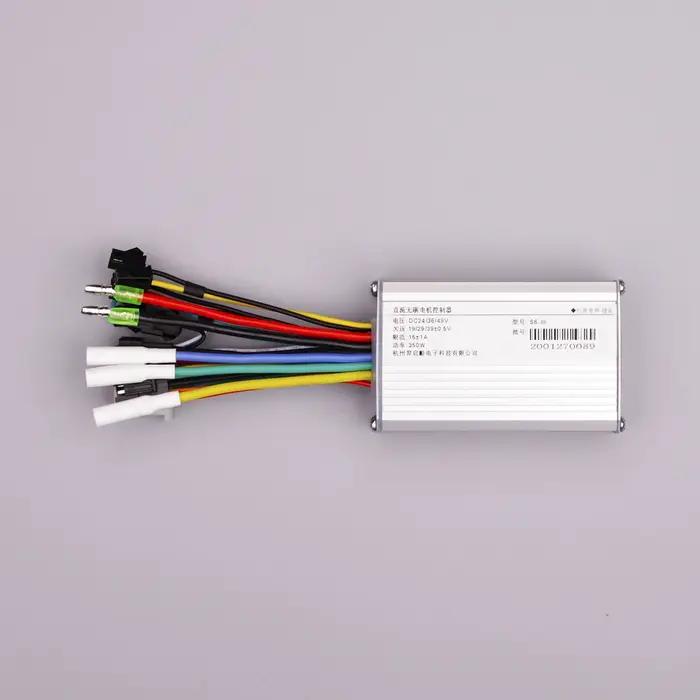 Contrôleur de vélo électrique 24/36/48V, 250/350W, étanche, écran LCD LED, sans balais