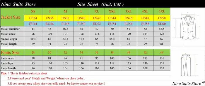 Nina Store – costumes à Double boutonnage pour hommes, Blazer bleu marine, pantalon formel à revers