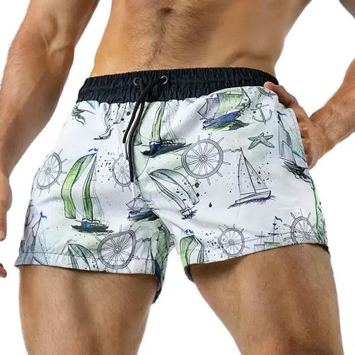 Nouveau Short de course hommes maillots de bain hommes maillot de bain 2021 maillot de bain court sé