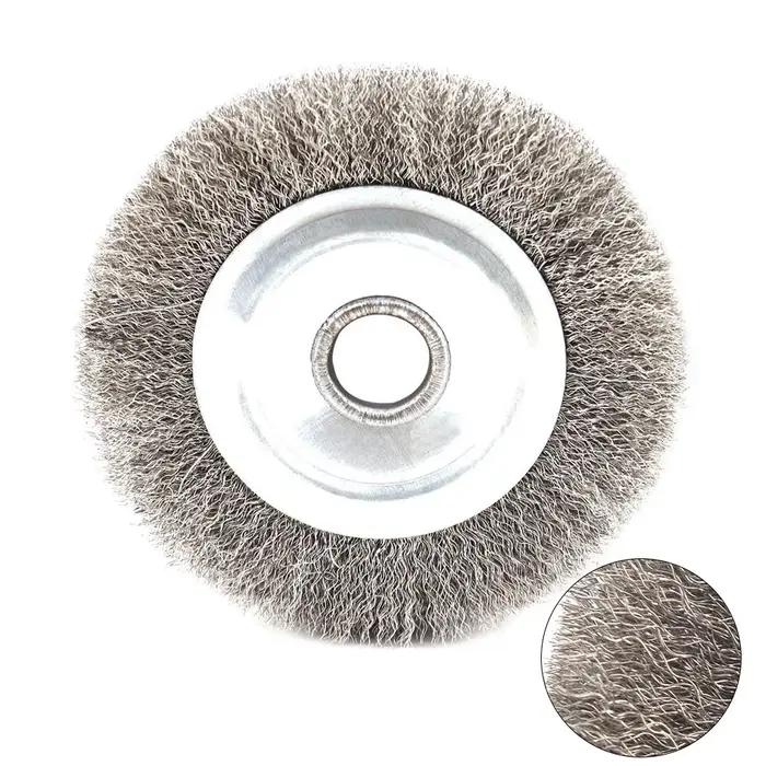 Brosses rondes en fil d'acier, 125mm, meuleuse, outils abrasifs pour l'élimination de la rouille du