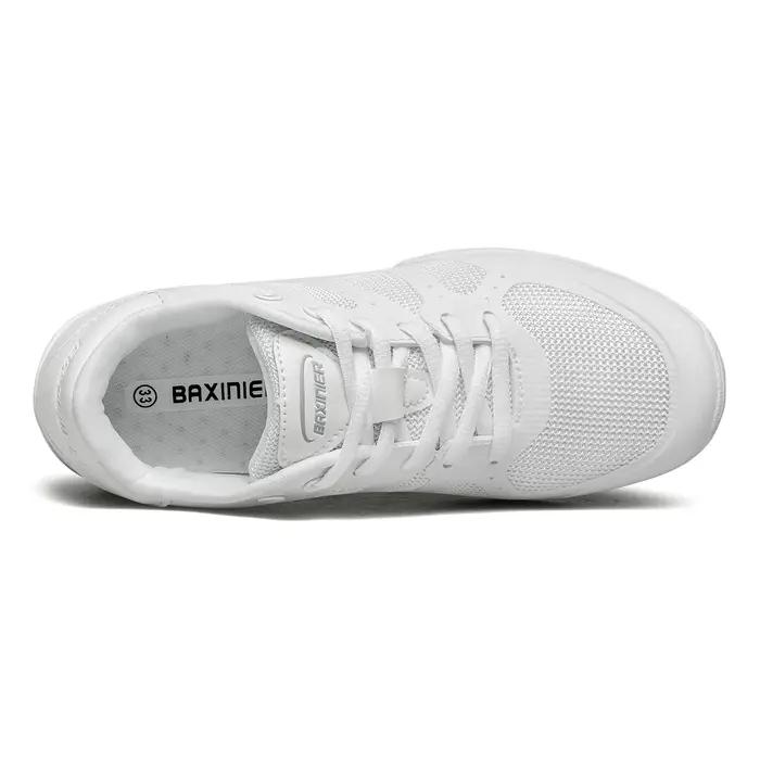 BAXIN16-Girls Cheer Shoes, White Cheerleading Dance Shoes, Kids 202 letic Training, Tennis Shoes, Yo