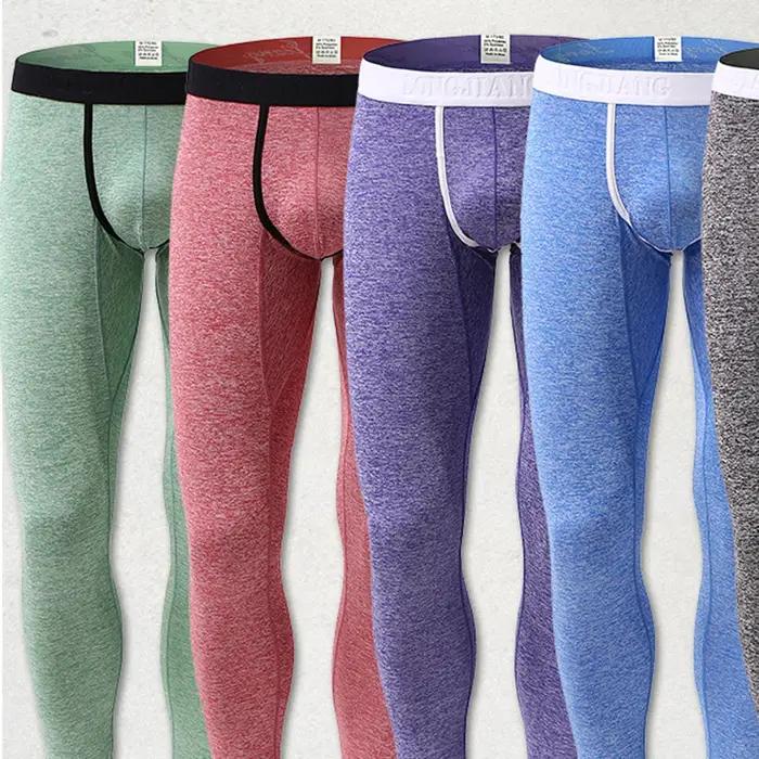 Pantalons thermiques pour homme sous-vêtements bas collants vêtements thermiques de nuit caleçons pour hiver activités de plein air occasions spéciales