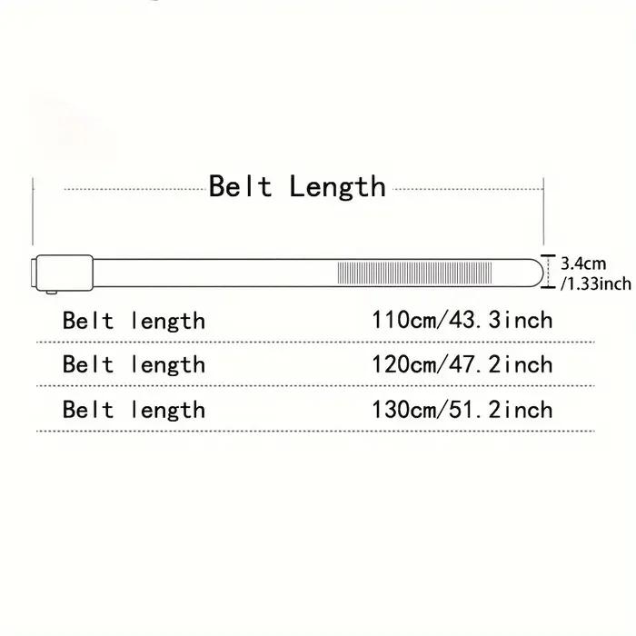 Ceinture en Nylon pour hommes, décontractée, toile tissée, respirante, boucle automatique, sangle de