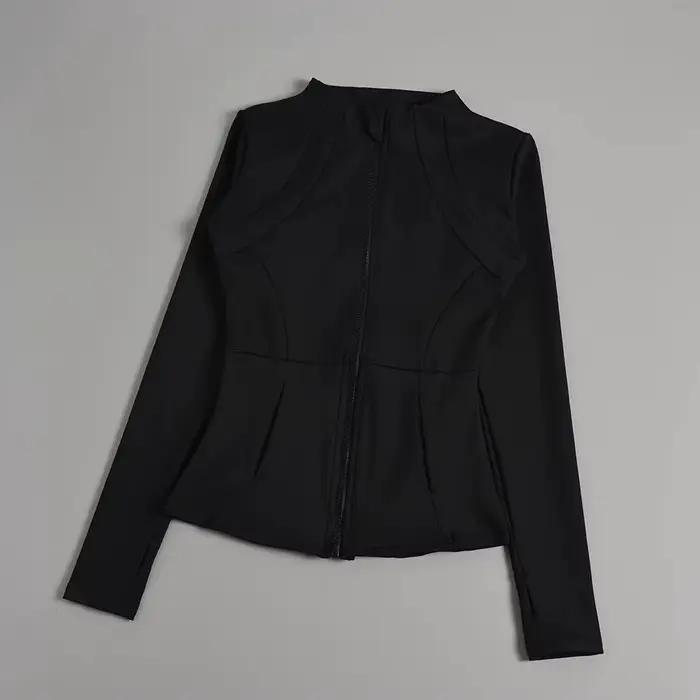 Nouveaux vêtements de yoga pour femmes, vestes de yoga polyvalentes à manches longues pour course à