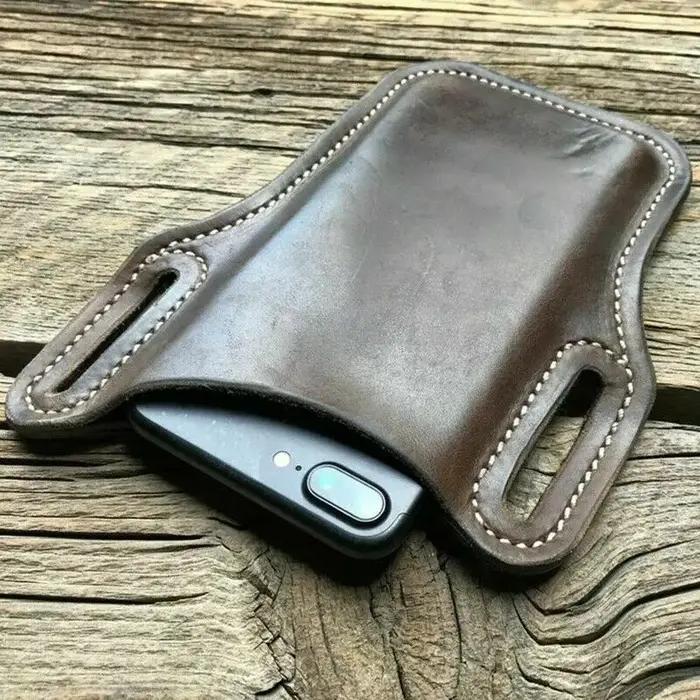 Étui de téléphone pour hommes, étui à boucle de téléphone portable, ceinture, sac de taille, accesso