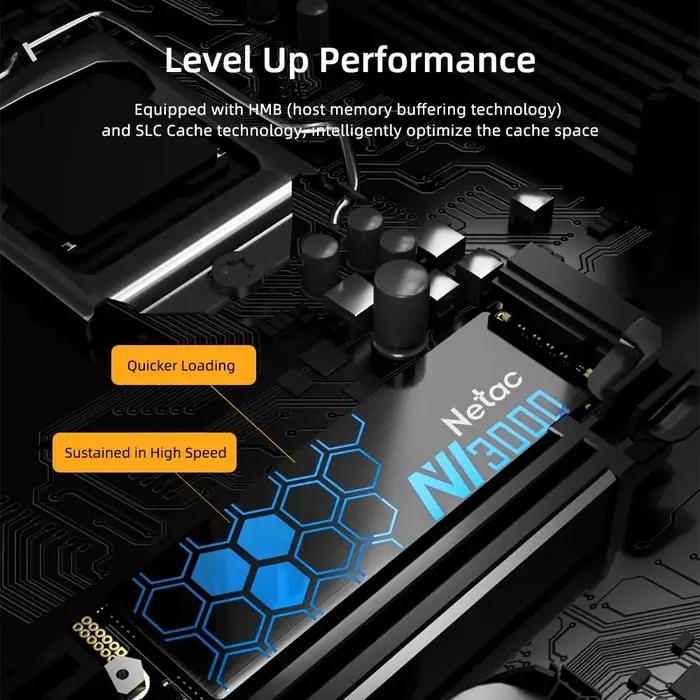 Netac NV3000 SSD M2 NVMe 3500 mo/s PCIe 3.0 HD 250GB 500GB 1 to 2 to M.2 disque dur interne disque S