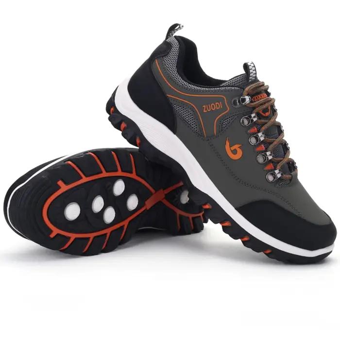Modèles d'automne et d'hiver, chaussures de randonnée imperméables pour hommes, chaussures de sport