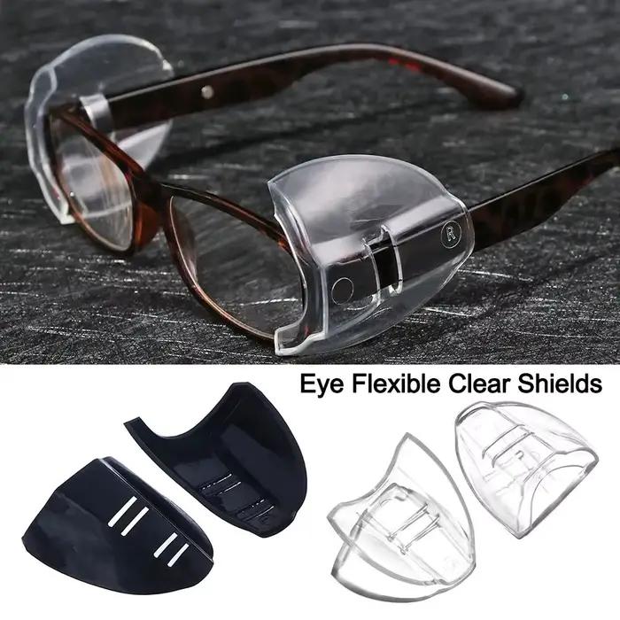 Lunettes de sécurité latérales, bouclier transparent et Flexible, Protection 95% universelle, Anti-b