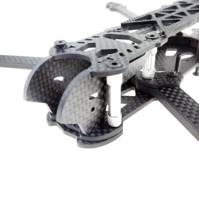 Mark4 7 pouces 295mm avec bras de 5mm cadre quadrirotor 3K fibre de carbone 7 "FPV Freestyle RC Dron