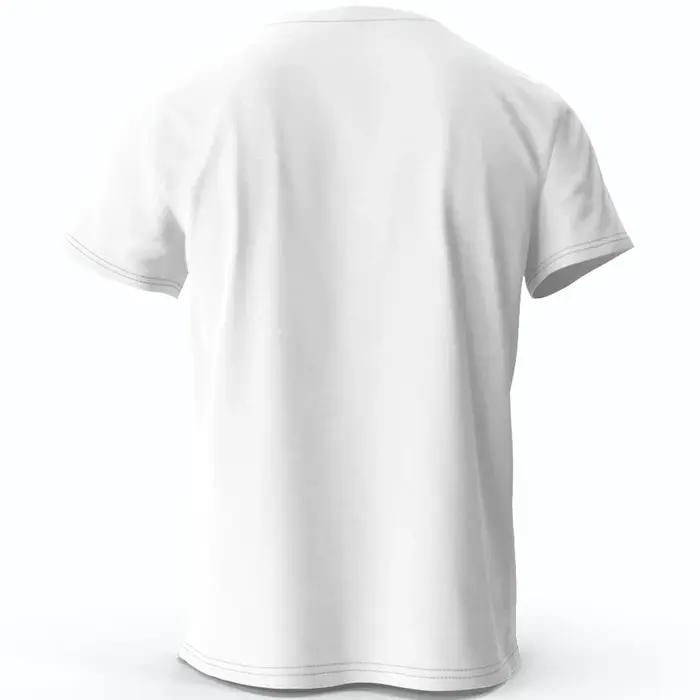 T-Shirt d'été 100% coton imprimé pour hommes, T-Shirt à manches courtes à col rond doux et respirant