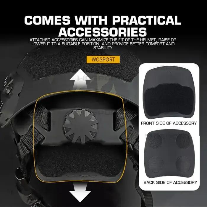 Casque Airsoft tactique rapide léger SF coupe Super haute chasse tir Wargame casque de protection Sp