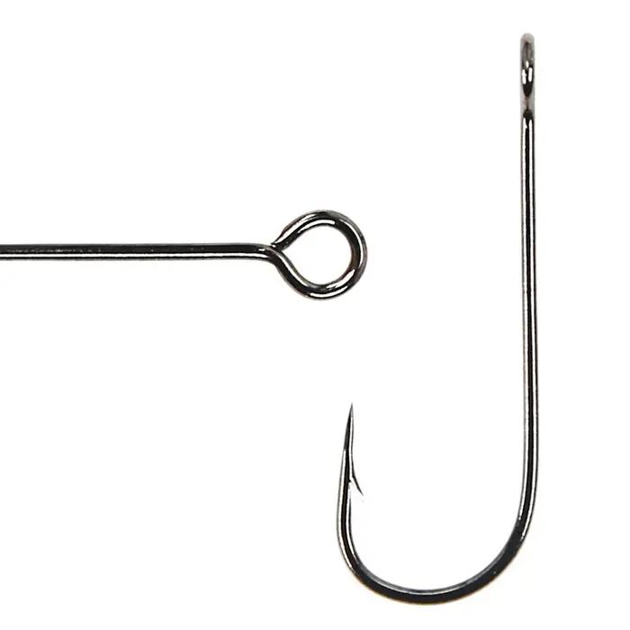 PEAK 20 pcs/lot grands yeux anneau pêche doux ver crochets haute teneur en carbone en acier large Su
