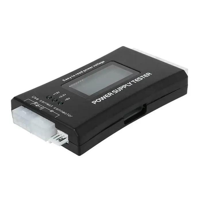 PC ordinateur LCD 20/24 broches 4 PSU ATX BTX ITX SATA HDD testeur d'alimentation numérique