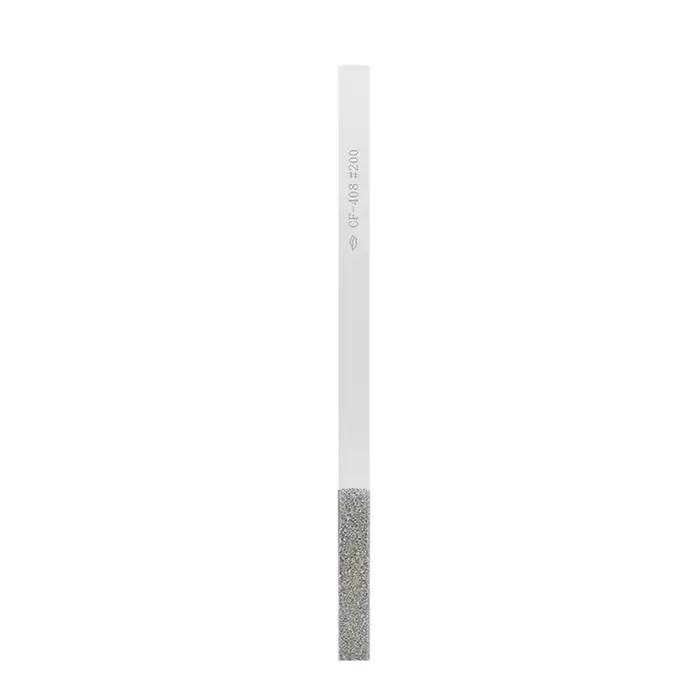 Lime diamantée en forme de cône plat pour le meulage, moule de coupe, outils à main de bricolage, CF