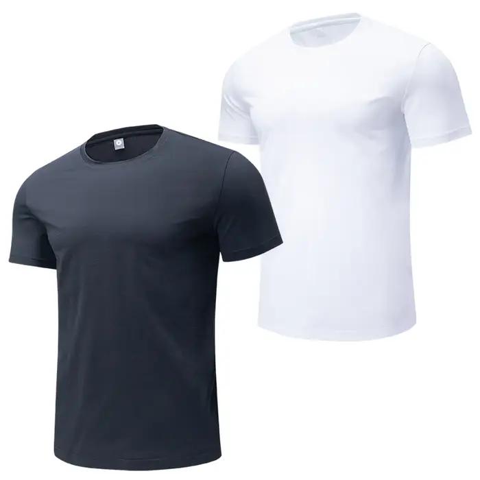 2 pièces hommes/femmes respirant séchage rapide course sport fitness respirant confortable à manches