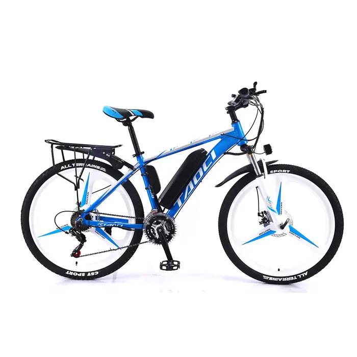 Vélo électrique de montagne 36V 350W, 26 pouces, batterie lithium 8AH, pour hommes, vente en gros d'