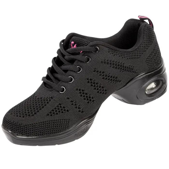 Baskets de danse respirantes femmes semelle fendue coussin d'air chaussures Jazz marche