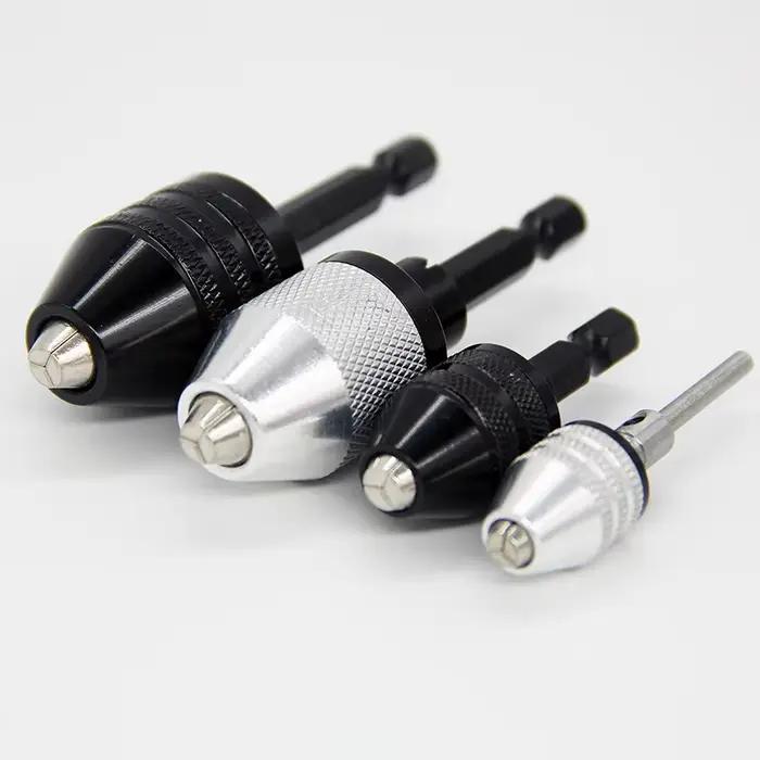 Mandrin de perceuse, tournevis sans clé, adaptateur de pilote d'impact, Micro moteur électrique, pin