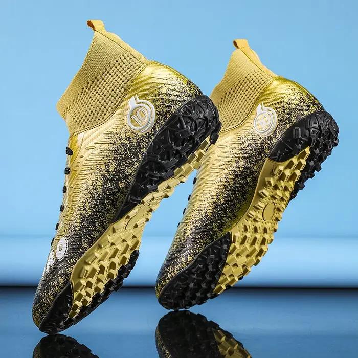 Hommes chaussures de Football enfants bottes de Football femmes crampons de Football professionnel C