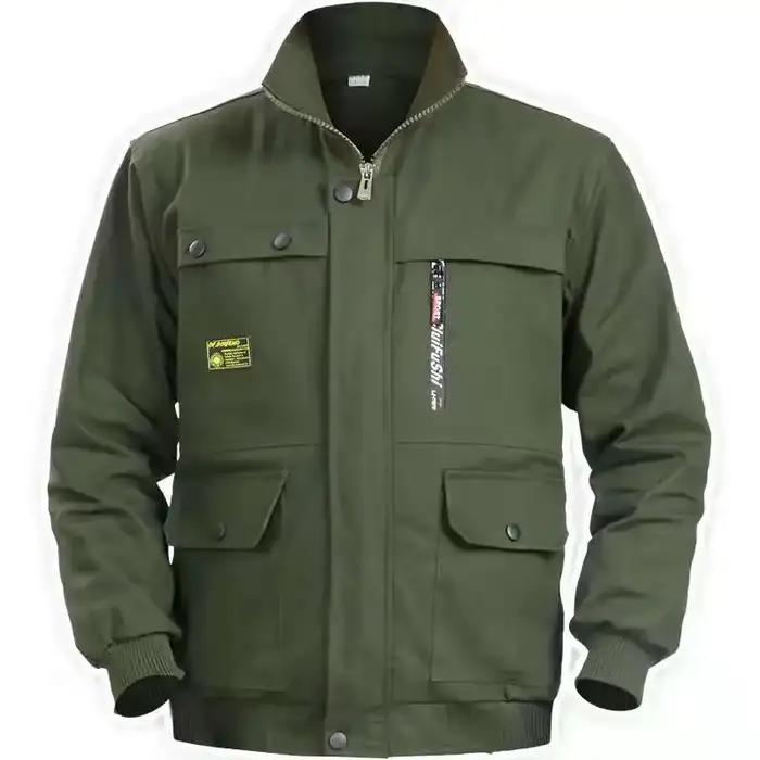 Vêtements de travail de protection pour hommes, anti-brûlure et anti-chaleur, tenue de chantier, ensemble haut et pantalon, vêtements de protection pour le travail
