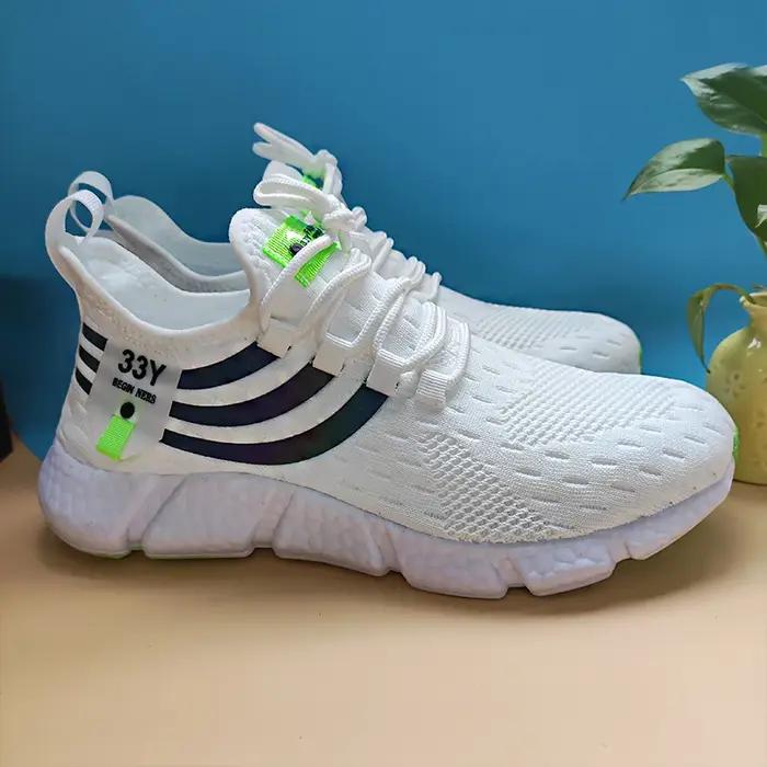 Chaussures de course respirantes pour hommes, chaussures de sport décontractées, chaussures de tenni