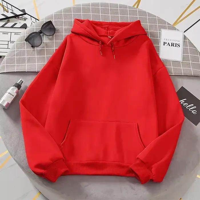 2025 sweat à capuche blanc hommes femmes automne à manches longues hauts pullover décontracté poche