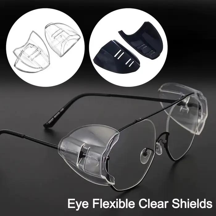 Lunettes de sécurité latérales, bouclier transparent et Flexible, Protection 95% universelle, Anti-b
