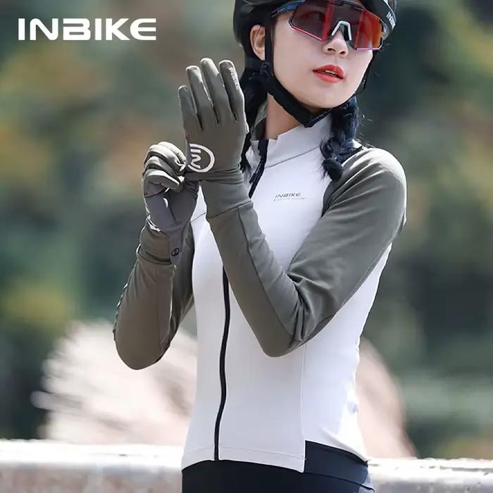 INBIKE hiver polaire femmes à manches longues maillot automne thermique cyclisme costume montagne ro