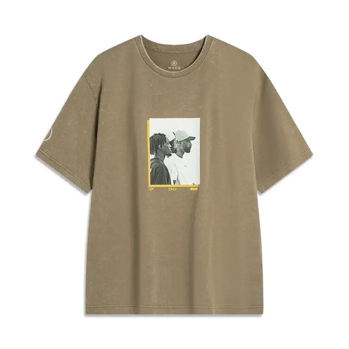 Li-Ning T-shirt de sport pour hommes de la série Wade AT DRY FREEZE Coupe ample SORONA LiNing T-shir