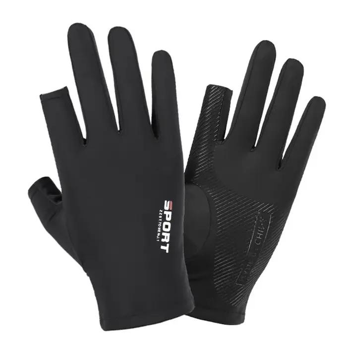 Ice InjHalffinger Gants de cyclisme pour hommes et femmes, Sports de plein air, Fitness, Conduite, P