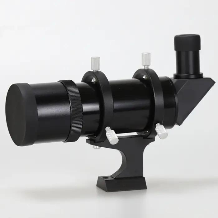 EYSDON 9x50mm portée de recherche d'image correcte à Angle droit OTA avec anneaux de guidage de serr